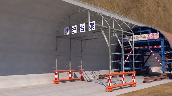 兴宾区隧道施工动画制作公司 - 隧道施工工艺和施工方法 - 隧道施工汇报动画视频 - bim 工程施工动画